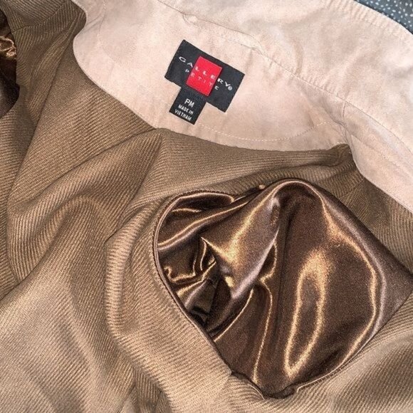 Gallery Petite Women's PM Beige Hooded Jacket - Picture 3 of 13